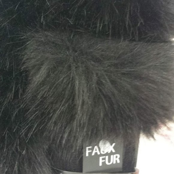 Faux Fox Fur Scarf and Glove Set - Picture 1 of 11